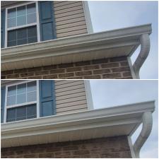 Gutter cleaning and concrete cleaning in clover sc 2